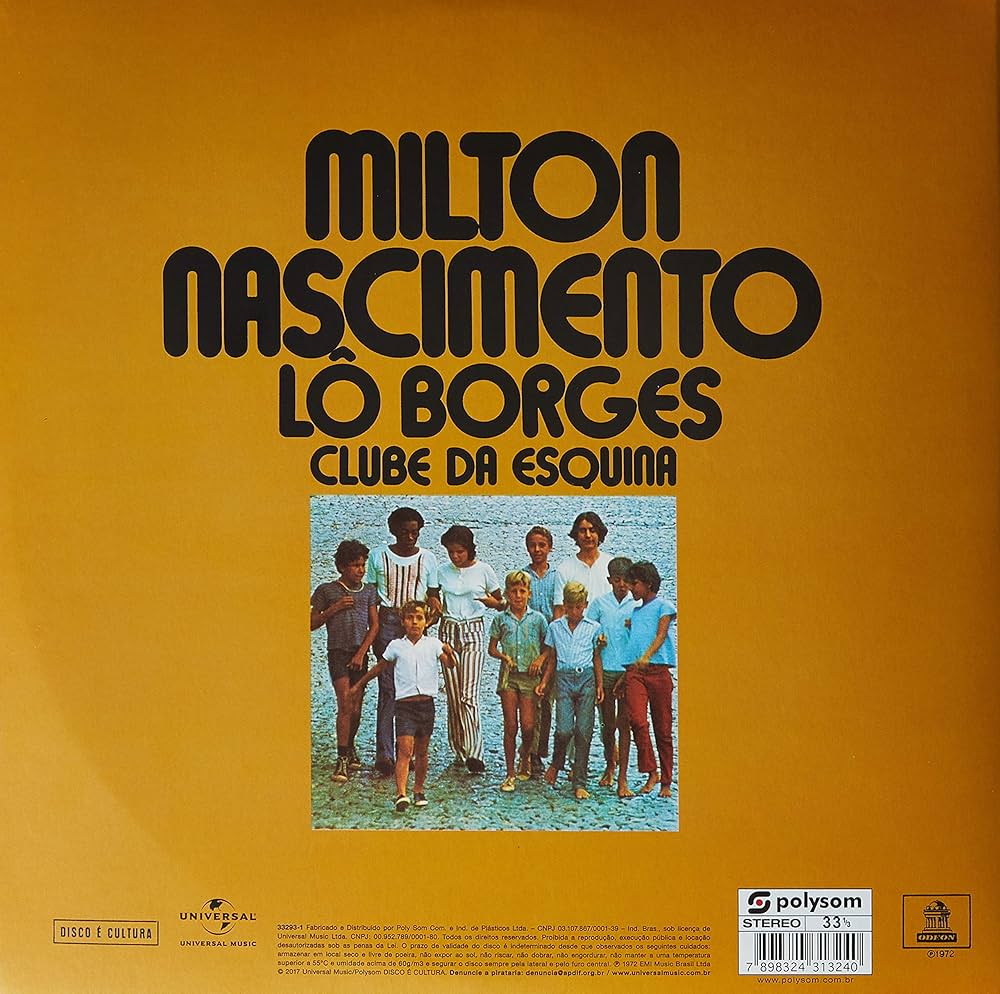 Milton Nascimento E Lô Borges, LP Duplo Clube Da Esquina 1